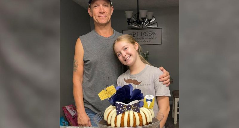 Quick-thinking daughter, 10, saves dad's life after bloody mishap in raging river