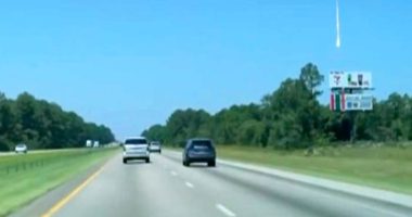 Residents express amazement after seeing mystery object streak across the sky