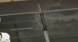 Road surface blamed for morning traffic chaos on Melbourne freeway