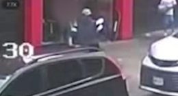 Robbery suspect on moped allegedly yanks gold chain necklace from child's neck in the Bronx, New York City: surveillance video