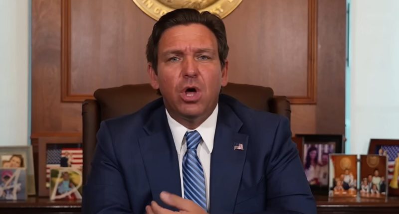 Ron DeSantis has advice for Florida drivers who could face protesters