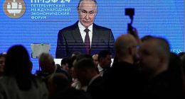 Russia's economy minister says the country is on the brink of recession