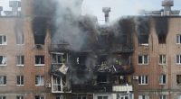 Russian drones and missiles target Ukraine's eastern city of Kharkiv, killing 3, officials say