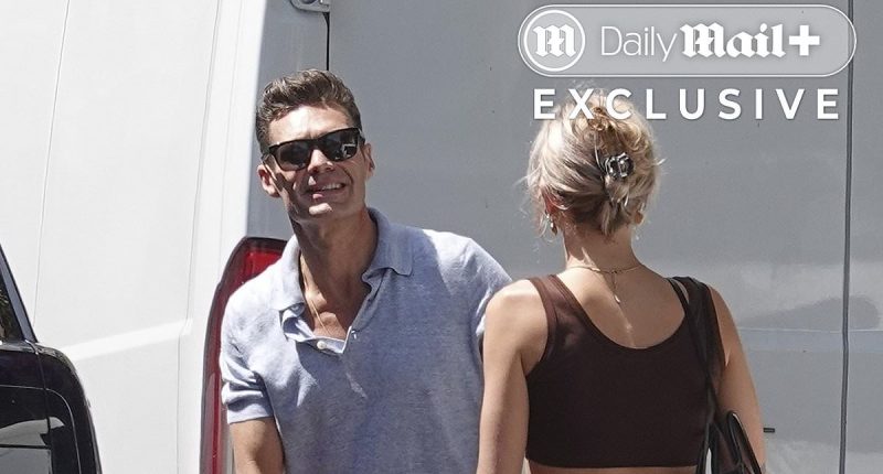 Ryan Seacrest's younger new lover. She's an intern from his network