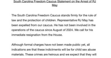 SC State Rep. indicted for distributing Child Sexual Abuse material