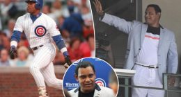Sammy Sosa looks his old self in two-decade return to Wrigley Field