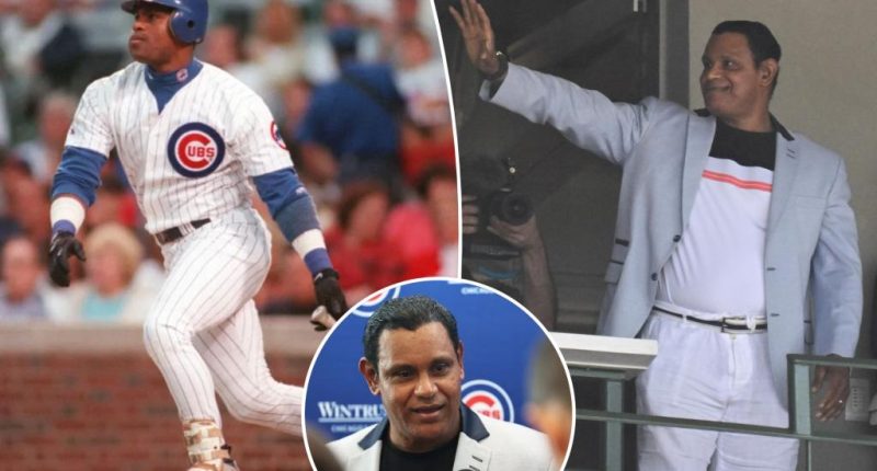 Sammy Sosa looks his old self in two-decade return to Wrigley Field