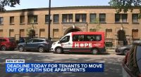 Several tenants move out of Chicago apartment building in 6100-block of South King Drive after 2-day notice to vacate