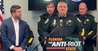 Sheriff promises to kill violent protesters 'graveyard dead'