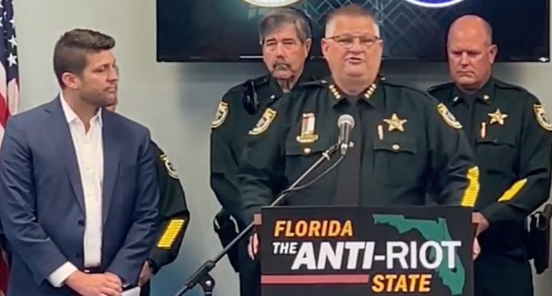Sheriff promises to kill violent protesters 'graveyard dead'
