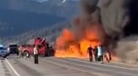 Sickening secret of truck driver who killed 7 in crash at Yellowstone