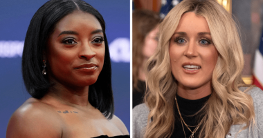 Simone Biles rails against ‘sore loser’ conservative activist over trans athletes