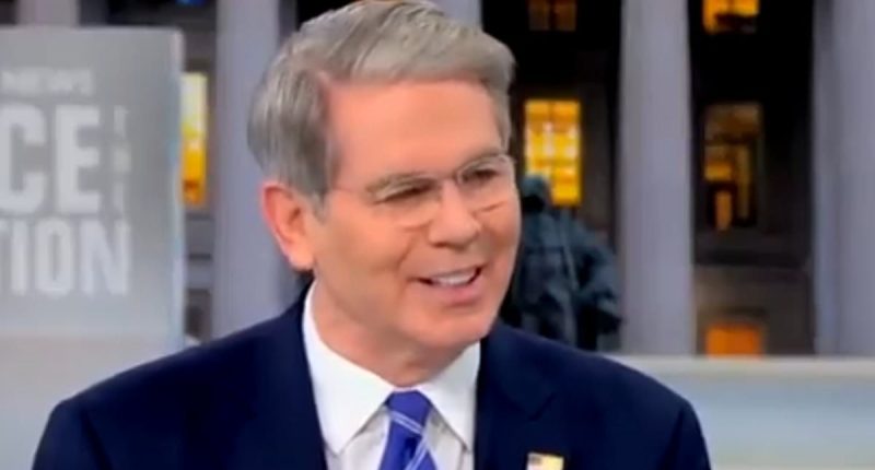 Smirking Treasury sec. has last laugh tearing apart inflation question