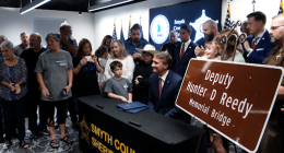 Smyth County bridge named for slain deputy