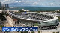 Soldier Field future uncertain with lack of public funding for Chicago Bears on lakefront, new Chicago Fire stadium in South Loop