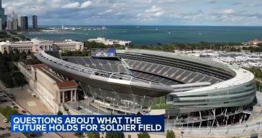 Soldier Field future uncertain with lack of public funding for Chicago Bears on lakefront, new Chicago Fire stadium in South Loop