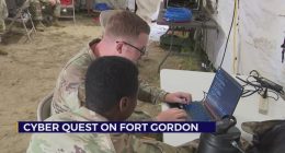 Soldiers participate in Cyber Quest 2025 at Fort Gordon