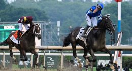 Sovereignty wins Belmont Stakes over Journalism