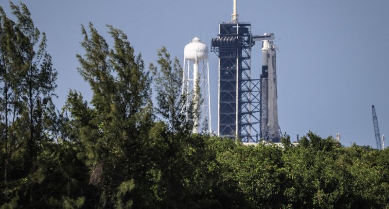 SpaceX readies private launch of four astronauts to International Space Station