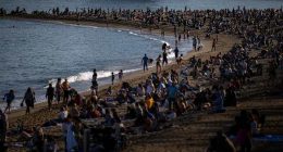 Spaniards packing water pistols blame impact of mass tourism for housing crunch