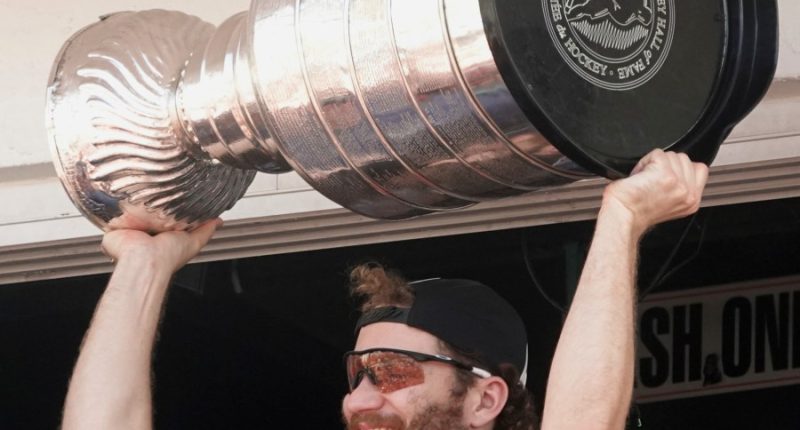 Stanley Cup damaged as the Florida Panthers celebrate a second straight championship