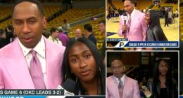 Stephen A. Smith's daughter makes rare NBA Finals appearance
