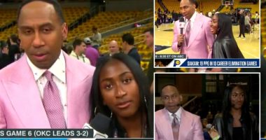 Stephen A. Smith's daughter makes rare NBA Finals appearance