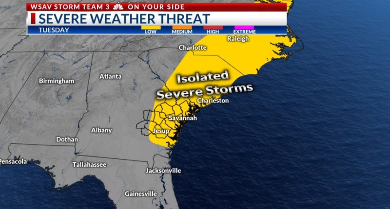 Storm Team 3: More storms likely Tuesday, isolated severe storms possible