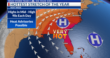 Storm Team 3: Sizzling heat continues into this week