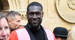 Stormzy arrives at Cambridge University to eceive honorary Doctorate