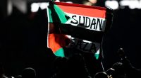 Super Bowl halftime performer arrested after police say he held flag stating 'Sudan and Free Gaza.'