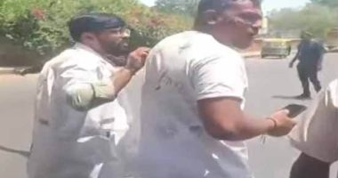 Survivor of Air India crash is seen WALKING AWAY from wreckage