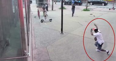 Suspect killed, officer injured in Baltimore shooting as bodycam captures cries of 'cease fire'