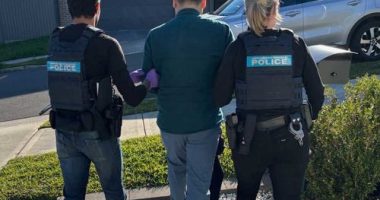 The southwest Sydney man was arrested and faces human trafficking charges.