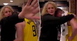 TJ McConnell's mom has tense moment with ESPN crew at NBA Finals
