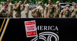 Tanks and troops to rumble through Washington for dual celebration