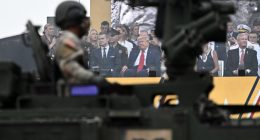 Tanks, guns and face-painting | The Verge