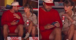 Taylor Swift and Travis Kelce are a winning pair on date night at Stanley Cup Final
