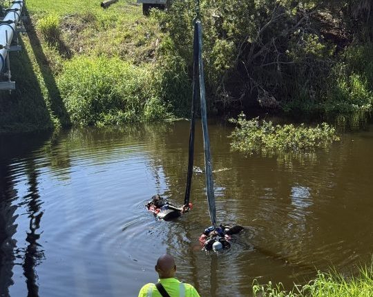 Teen dead after truck found in canal in Sarasota County