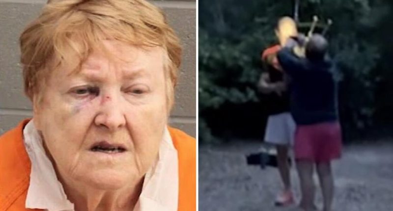 Texas woman Eunice Isgur flies into violent rage after hearing bagpipes at local park: report