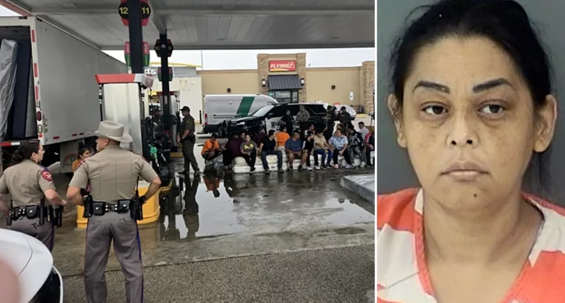 Texas woman arrested for allegedly smuggling illegal immigrants hidden inside box truck