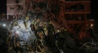 The Latest: Death toll grows as Israel and Iran trade attacks for third day
