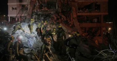 The Latest: Death toll grows as Israel and Iran trade attacks for third day