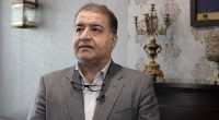 Majid Farahani speaks during an interview in Tehran, Iran, on June 20, 2025.