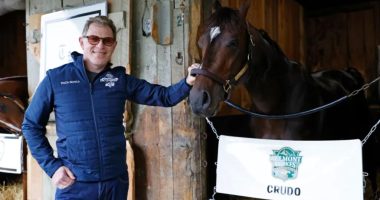 The horse Bobby Flay couldn't sell has long-shot Belmont Stakes dream