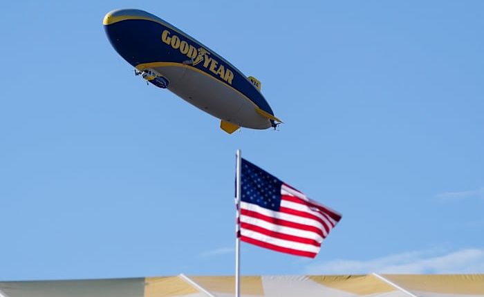 The iconic Goodyear Blimp is 100. To celebrate, a flight over Ohio