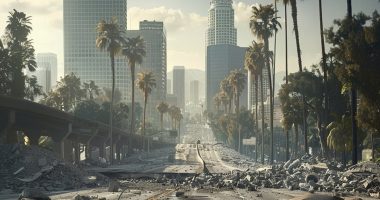 The iconic landmarks set to be wiped out by The Big One in California