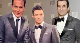 The three tuxedos! Ryan Seacrest left red-faced when interviewing Will