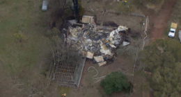 An investigation is underway after a man was assaulted by armed intruders before he was thrown into a car, and his house was set on fire in Yea, Victoria.