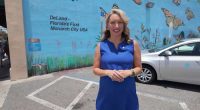 This butterfly mural in DeLand keeps getting vandalized
